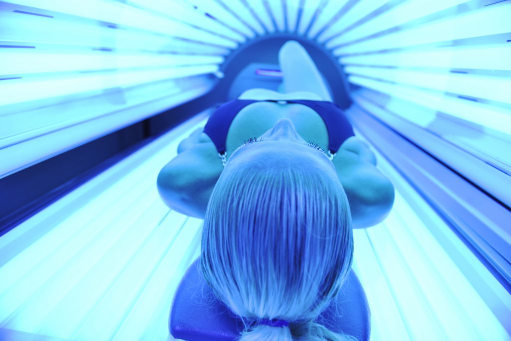 tanning bed