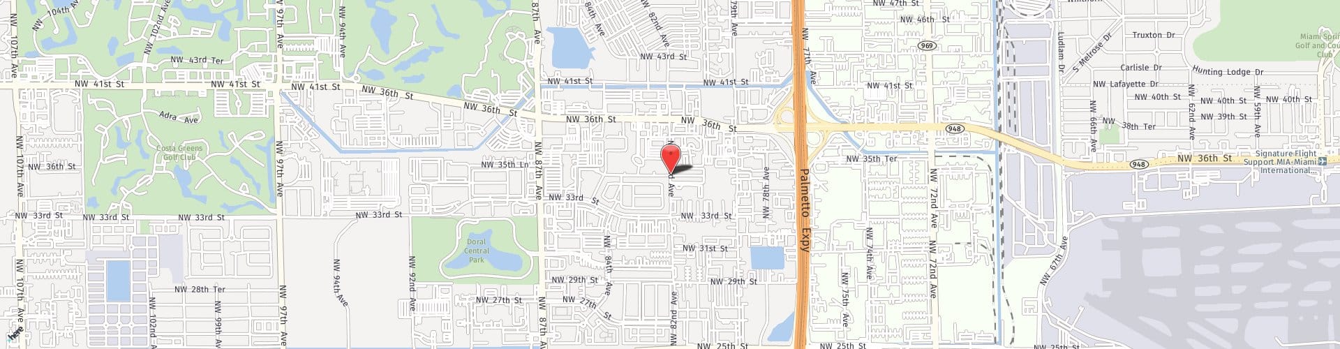 Location Map: 3470 NW 82nd Ave Doral, FL 33122