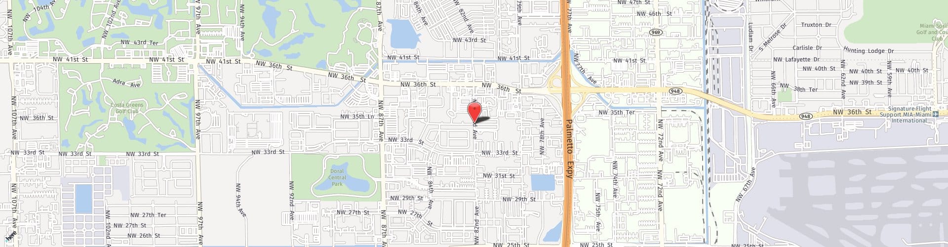 Location Map: 3470 NW 82nd Ave Doral, FL 33122