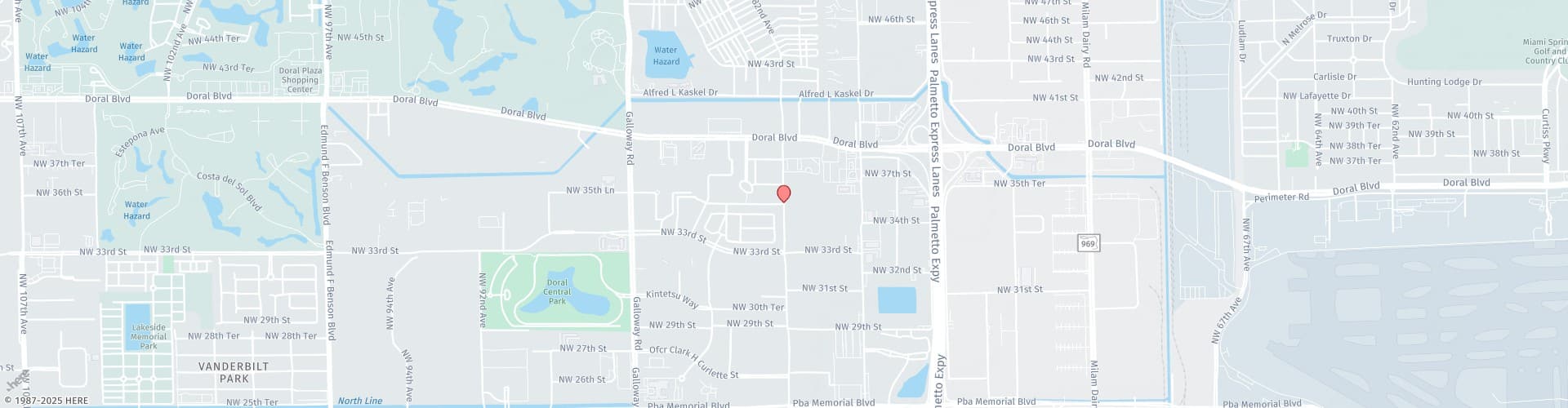 Location Map: 3470 NW 82nd Ave Doral, FL 33122