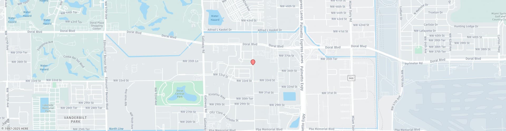 Location Map: 3470 NW 82nd Ave Doral, FL 33122